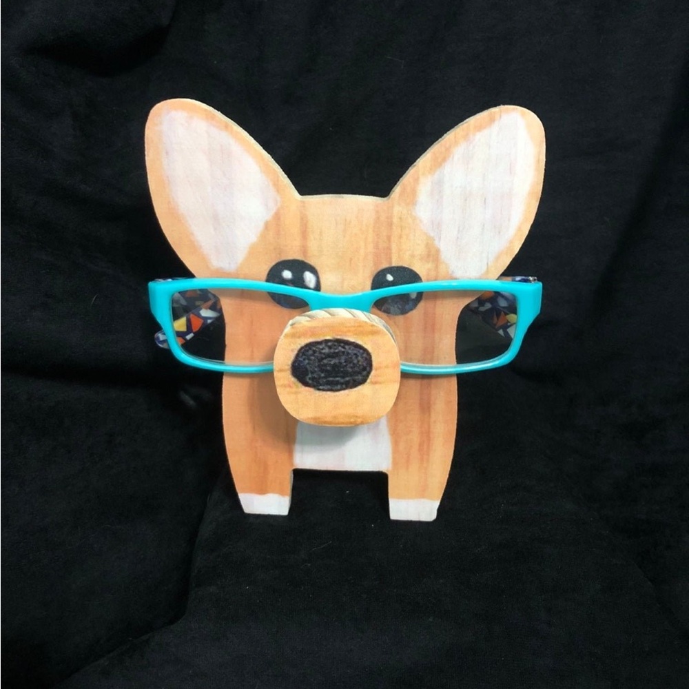Corgi Eyeglasses Stand-Brand New!